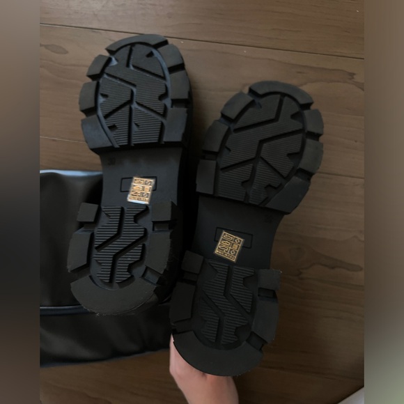 Stephan Paris knee high chunky boots - Picture 2 of 4